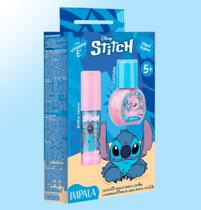 Kit Esmalte e Brilho Labial Stitch Infantil - Impala Disney Stitch Kit Esmalte e Brilho Labial Stitch Infantil - Impala Disney Stitch