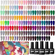 Kit Esmalte Gel JODSONE 100 peças Base e Top Coat