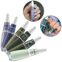 Kit Esmalte Impala Tons De Verde Cremoso Clássicos Cor Da Sua Moda Tendência Kit Esmalte Impala Tons De Verde Cremoso Clássicos Cor Da Sua Moda Tendência