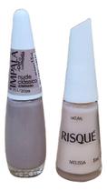 Kit Esmalte Melissa Risqué + Impala Nude Clássico Kit Esmalte Melissa Risqué + Impala Nude Clássico