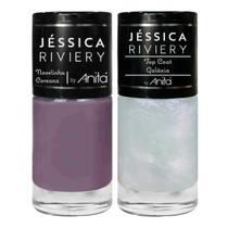 Kit Esmalte Novelinha coreana + Top Coat Galáxia Coleção Jéssica Riviery by Anita Kit Esmalte Novelinha coreana + Top Coat Galáxia Coleção Jéssica Riviery by Anita