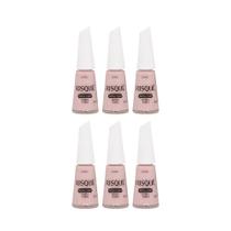 Kit Esmalte Nude Risqué Nudeu Tempo Cremoso 8ml - 6 Un