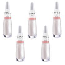 Kit Esmalte Perolado Impala Lua 7,5ml C/5