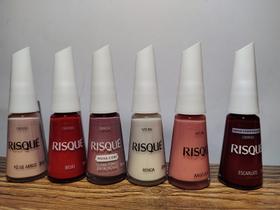 Kit esmalte Risque 6 cores
