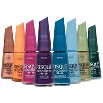 Kit Esmalte Risqué Bridgerton Com 8 8Ml