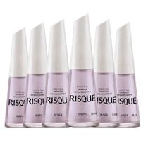 Kit Esmalte Risqué Cremoso Ninfa - 6 Unidades