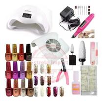 Kit Esmalte Tips Sorriso Alicate Cola Unha Cabine Lixa Ofert Kit Esmalte Tips Sorriso Alicate Cola Unha Cabine Lixa Ofert