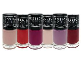 Kit Esmaltes Anita Jessica Riviery 6 Cores