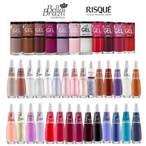 Kit Esmaltes Bella Brazil e Impala Sortidos Cores Variadas, Alta Cobertura e Boa Durabilidade Kit Esmaltes Bella Brazil e Impala Sortidos Cores Variadas, Alta Cobertura e Boa Durabilidade