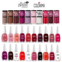 Kit Esmaltes Colorama e Bella Brazil Sortidos Cores Variadas, Alta Cobertura e Boa Durabilidade Kit Esmaltes Colorama e Bella Brazil Sortidos Cores Variadas, Alta Cobertura e Boa Durabilidade