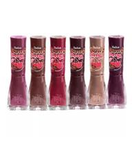Kit Esmaltes Dailus Choco Cherry 8ml Coleção Nova 6 un