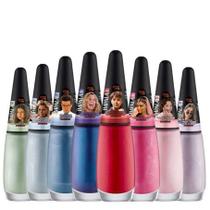 Kit Esmaltes Impala Globoplay Tons Vermelho Rosa Acetinado Lançamento Kit Esmaltes Impala Globoplay Tons Vermelho Rosa Acetinado Lançamento