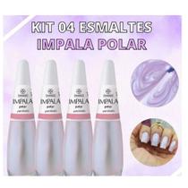Kit Esmaltes Impala Polar Cremoso Cor da Sua Moda Kit Esmaltes Impala Polar Cremoso Cor da Sua Moda
