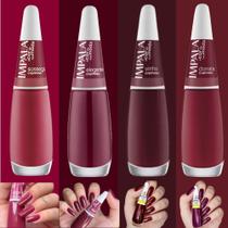Kit Esmaltes Impala Tons Vermelho Escuro Esmaltes Atacado 7,5ml Kit Esmaltes Impala Tons Vermelho Escuro Esmaltes Atacado 7,5ml