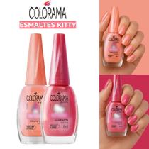 Kit Esmaltes Kitty Nova Coleção Colorama Tons Delicados Esmaltes Atacado Kit Esmaltes Kitty Nova Coleção Colorama Tons Delicados Esmaltes Atacado