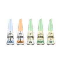 Kit Esmaltes Risqué Care - 5 unidades