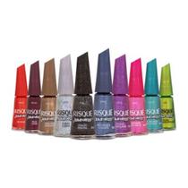 Kit Esmaltes Risqué Lollapaloza Com 10 Unidades