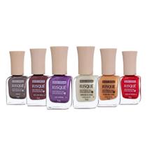 Kit Esmaltes Risqué Mistérios do Inverno - 6 unidades