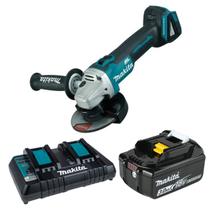 Kit Esmerilhadeira 5" 18v Xpt Dga504 Bl + Bateria + Carregador 110v - Makita
