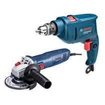 Kit Esmerilhadeira Angular GWS 700 + Furadeira GSB 450 110v