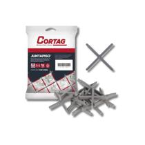 Kit Espaçador Junta Piso 1,5 Mm Com 100 Peças 60555 Cortag