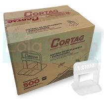 Kit espacador nivelador smart c/ 2000 pcs piso e porcelanato