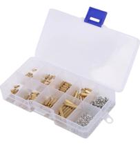 Kit Espaçadores M2 Sextavado Parafuso Porcas Maleta Caixa Organizadora - 270 Unidades