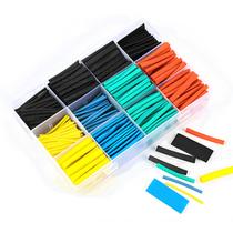 Kit Espaguete Isolante Tubo Termo Retrátil Colorido 530 Pçs