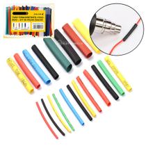 Kit Espaguete Termorretrátil 80 Peças Tubos Isolantes Coloridos 10cm BOM5541 Kit Espaguete Termorretrátil 80 Peças Tubos Isolantes Coloridos 10cm BOM5541