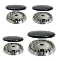 Kit Espalha Chama + Queimadores Para Cooktop Philco 4 Bocas