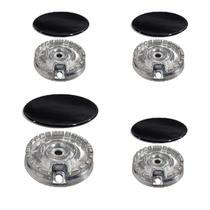 Kit Espalhador + Queimador Fogão Consul Cfo4nab - 4 Bocas