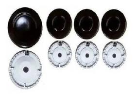 Kit Espalhador + Queimador Pecas Cooktop Tramontina 4 Bocas Kit Espalhador + Queimador Pecas Cooktop Tramontina 4 Bocas
