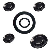 Kit espalhador tampa para fogão brastemp 5 bocas - bdd85