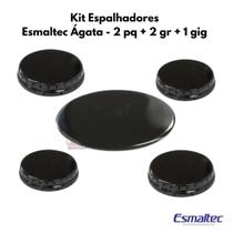 Kit Espalhadores TampaS Para Fogão Esmaltec Agata 5 Bocas