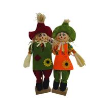 Kit Espantalhos Juninos p Mesa Casal c Base Fixa enfeite Kit Espantalhos Juninos p Mesa Casal c Base Fixa enfeite