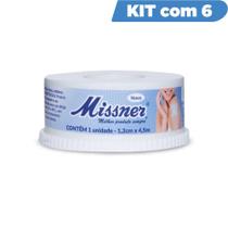 Kit esparadrapo imp 1,2x4,5 missner com 6 unidades