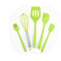 Kit Espatula De Silicone Pao Duro Pincel Batedor De Ovos Fue