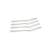 Kit Espátula Para Manteiga Qualidade 4 Peças Prateado Inox Kit Espátula Para Manteiga Qualidade 4 Peças Prateado Inox