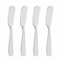 Kit Espátula para Manteiga Só Qualidade 4 Peças Inox SQ-4303 Kit Espátula para Manteiga Só Qualidade 4 Peças Inox SQ-4303