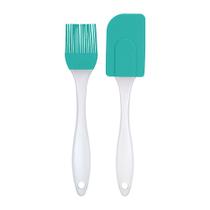 Kit espatula + pincel silicone para confeitaria e bolos Kit espatula + pincel silicone para confeitaria e bolos