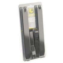 Kit Espátula Removedora De Painel/Grampo/Moldura Preto Plasticar