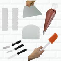 Kit Espátulas Confeiteiro Completo