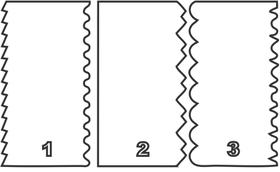 Kit Espátulas em Acrílico P/ Bolo 3 Unidades Kit Espátulas em Acrílico P/ Bolo 3 Unidades