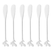 Kit Espátulas Leaf (6 Peças) Prata