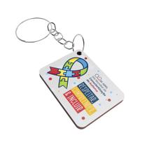 kit especial 50 chaveiros para marcar o dia mundial da conscientização do autismo