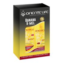 Kit Especial Banana e Mel Shampoo + Condicionador 300ml Oriente Life