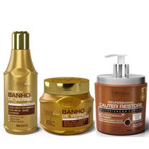 Kit Especial Banho de Verniz e Masc. Cauter Forever Liss