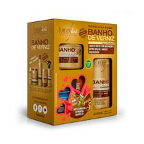 Kit Especial Banho De Verniz Forever Liss Shampoo + Máscara - Forever Liss Profissional