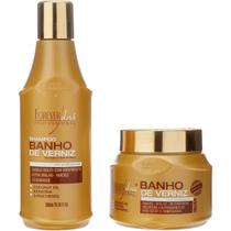 Kit Especial Banho de Verniz Shampoo 300ml + Máscara 250g Revitalização Intensa