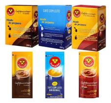 Kit Especial Cappuccino 3 Corações Sabor E Cremosidade Kit Especial Cappuccino 3 Corações Sabor E Cremosidade
